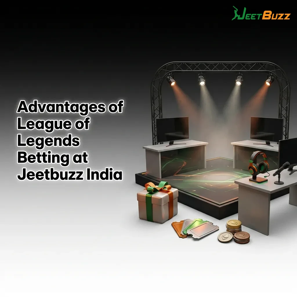 League of Legends betting interface showing tournament options, odds, and payment methods for Indian bettors at Jeetbuzz