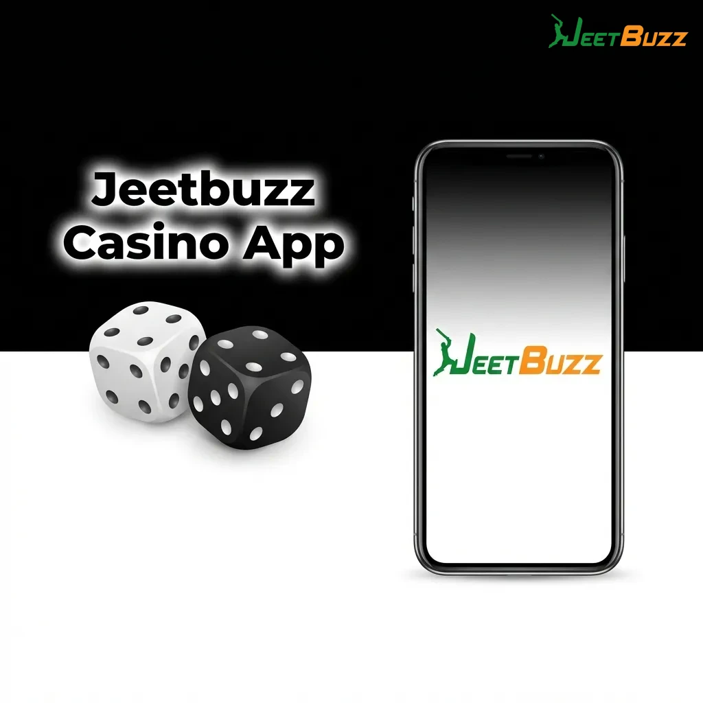 Jeetbuzz Casino App interface showing slots, live dealer games, and instant access to casino features on mobile