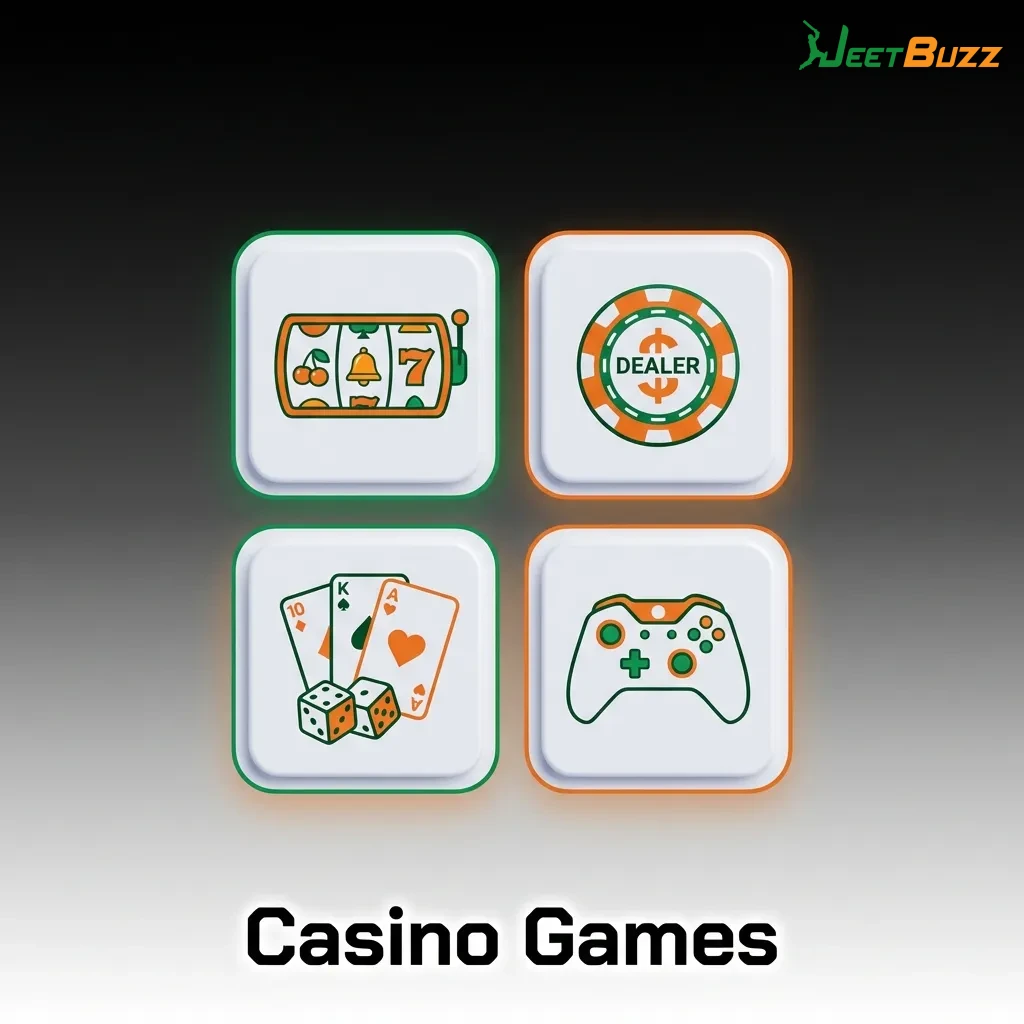 Casino gaming interface showing popular Indian card games, slots, roulette tables, and live dealer options