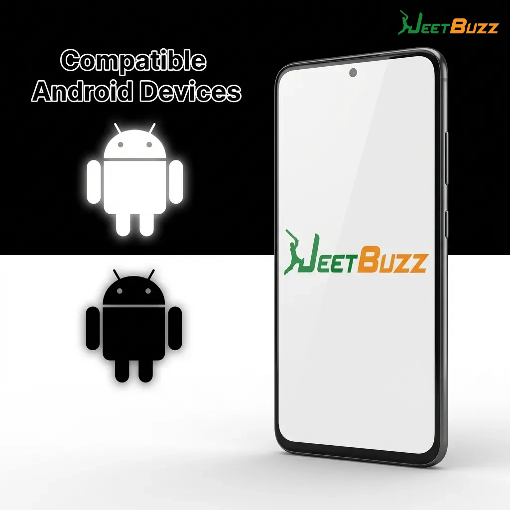 List of compatible Android smartphones including Samsung Galaxy, Xiaomi Redmi, Realme, OnePlus Nord, Vivo, Oppo, Motorola models