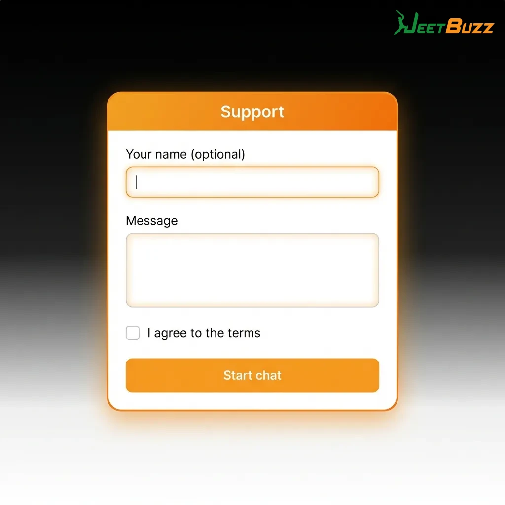 Customer support contact options including live chat, email, WhatsApp, Telegram, and FAQ section for 24/7 assistance