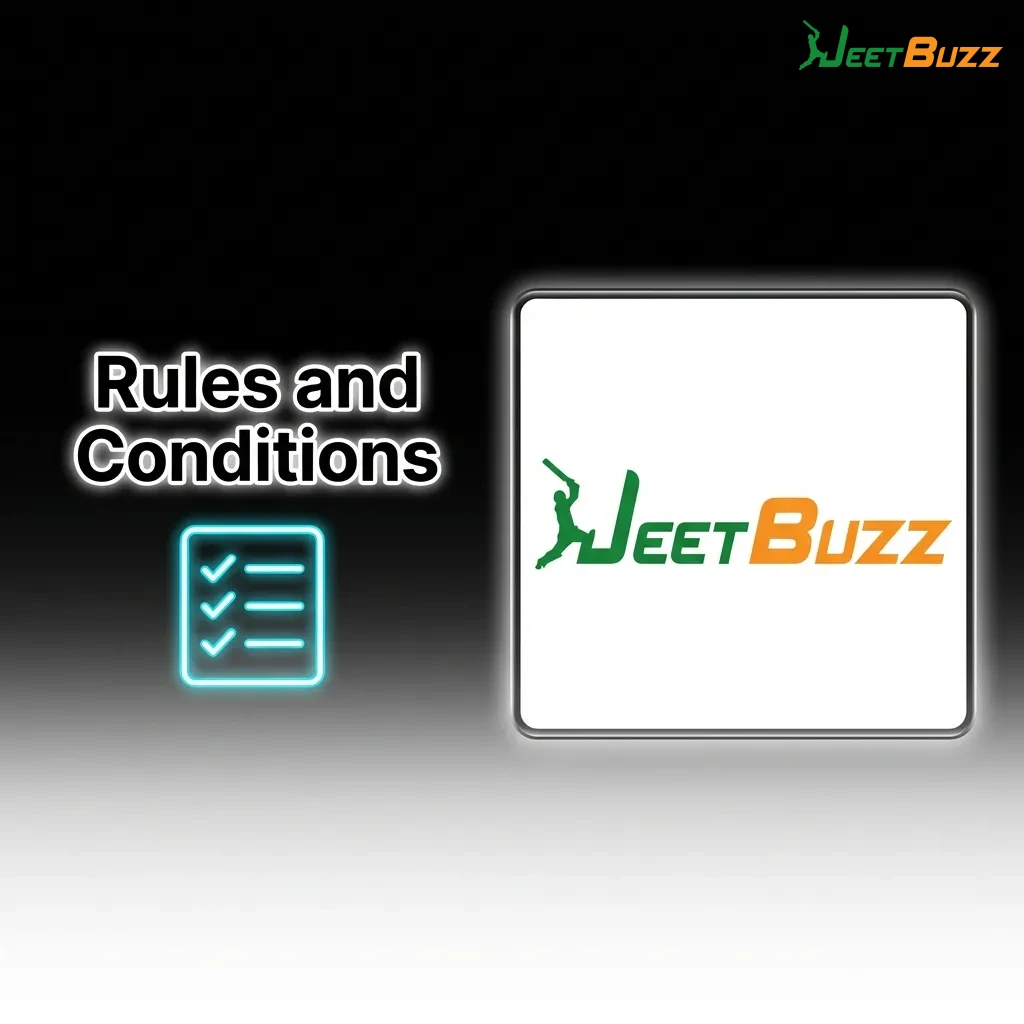 Betting platform rules page showing age requirements, account limits, bonus terms, and verification policies.