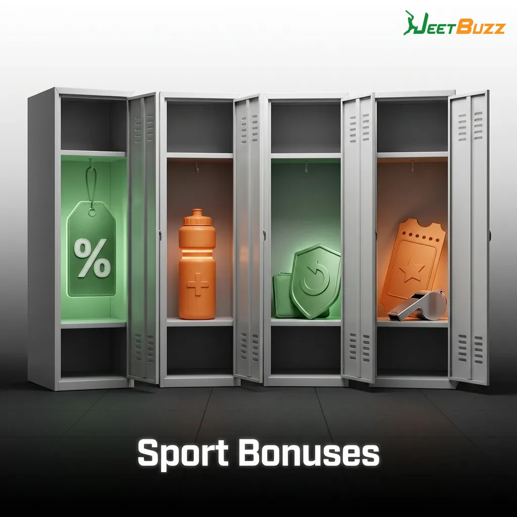 Cricket and esports betting bonuses including welcome bet, accumulator boost, live cashback, and reload offers