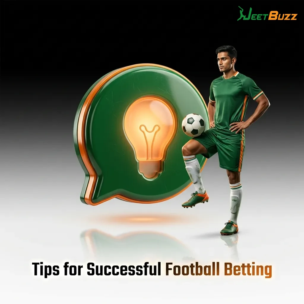 Football betting strategy guide showing team analysis, statistics, bankroll management, and value betting tips