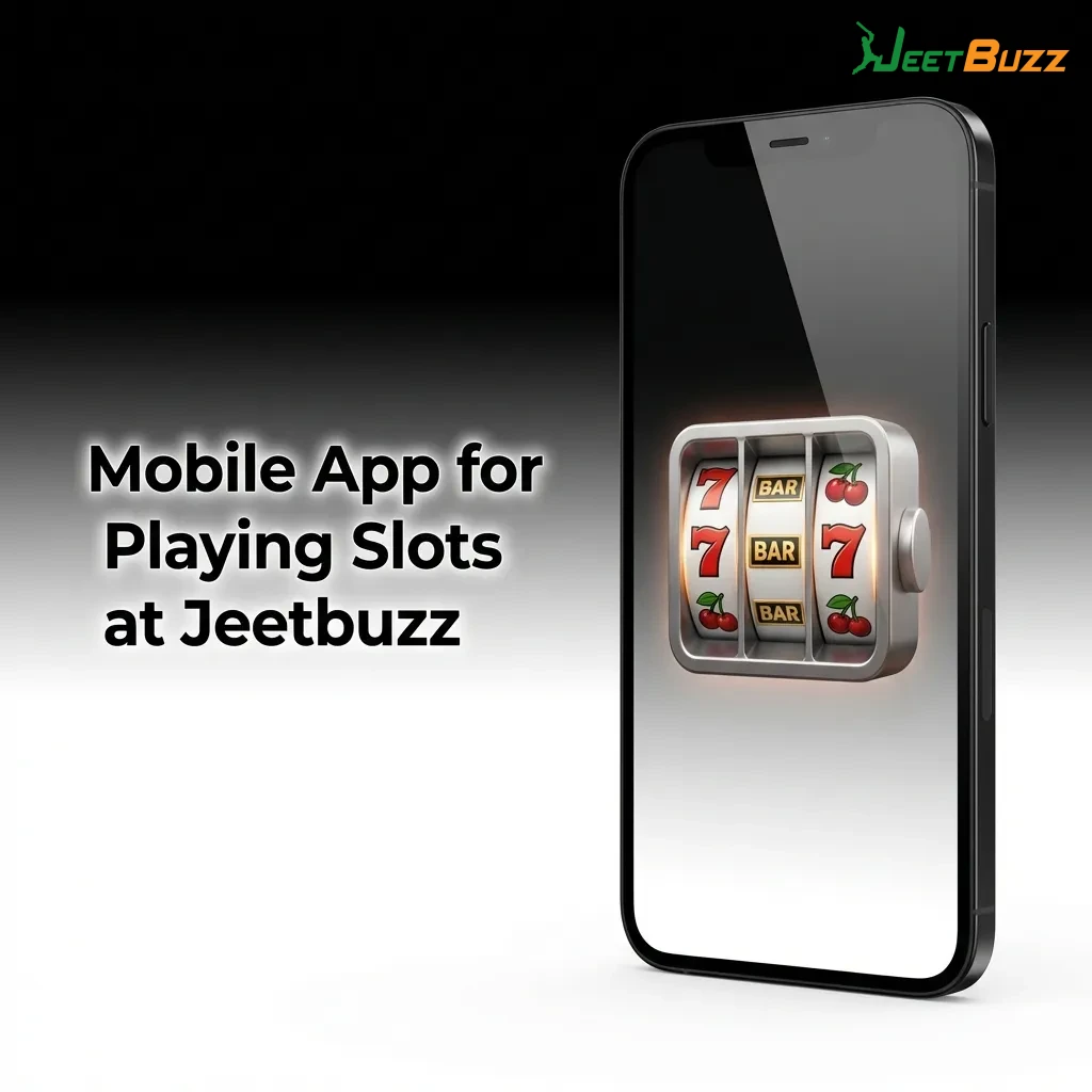 Jeetbuzz mobile app interface showing slot game lobby with touch controls and quick access menu on smartphone screen